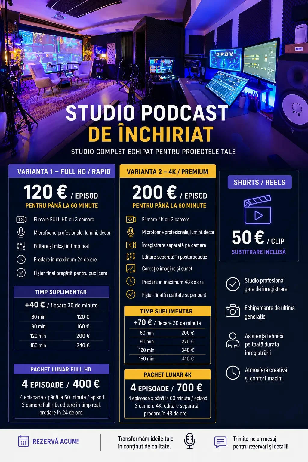 Ofertă Podcast